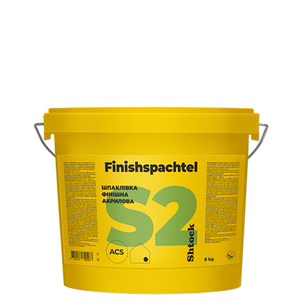 S2 акрилова шпаклівка Finishspahtel, 8 кг